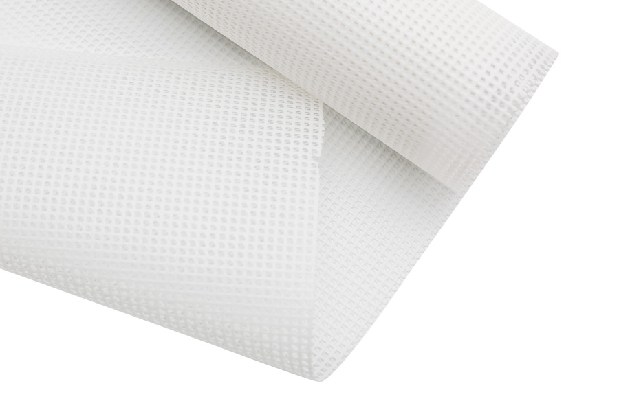 Kleur PVC-gecoat polyester gaasstof PVC-gaas