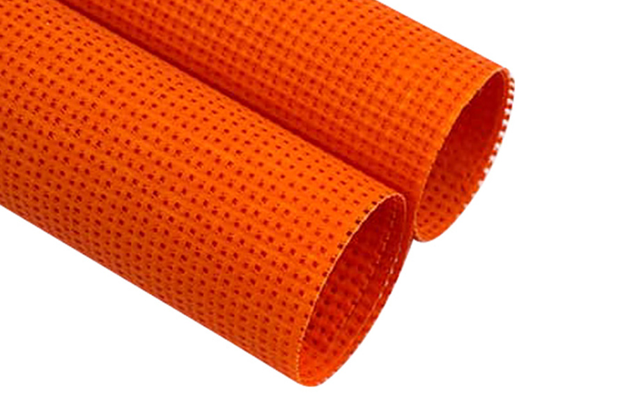 Hoge kwaliteit kleurrijke vinyl kleur PVC gecoat polyester mesh stof PVC mesh