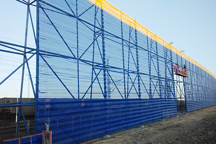 Pvc-netwerk voor Gordijn Pvc Met een laag bedekt Netwerk Pvc Plastic Net Pvc-netwerk